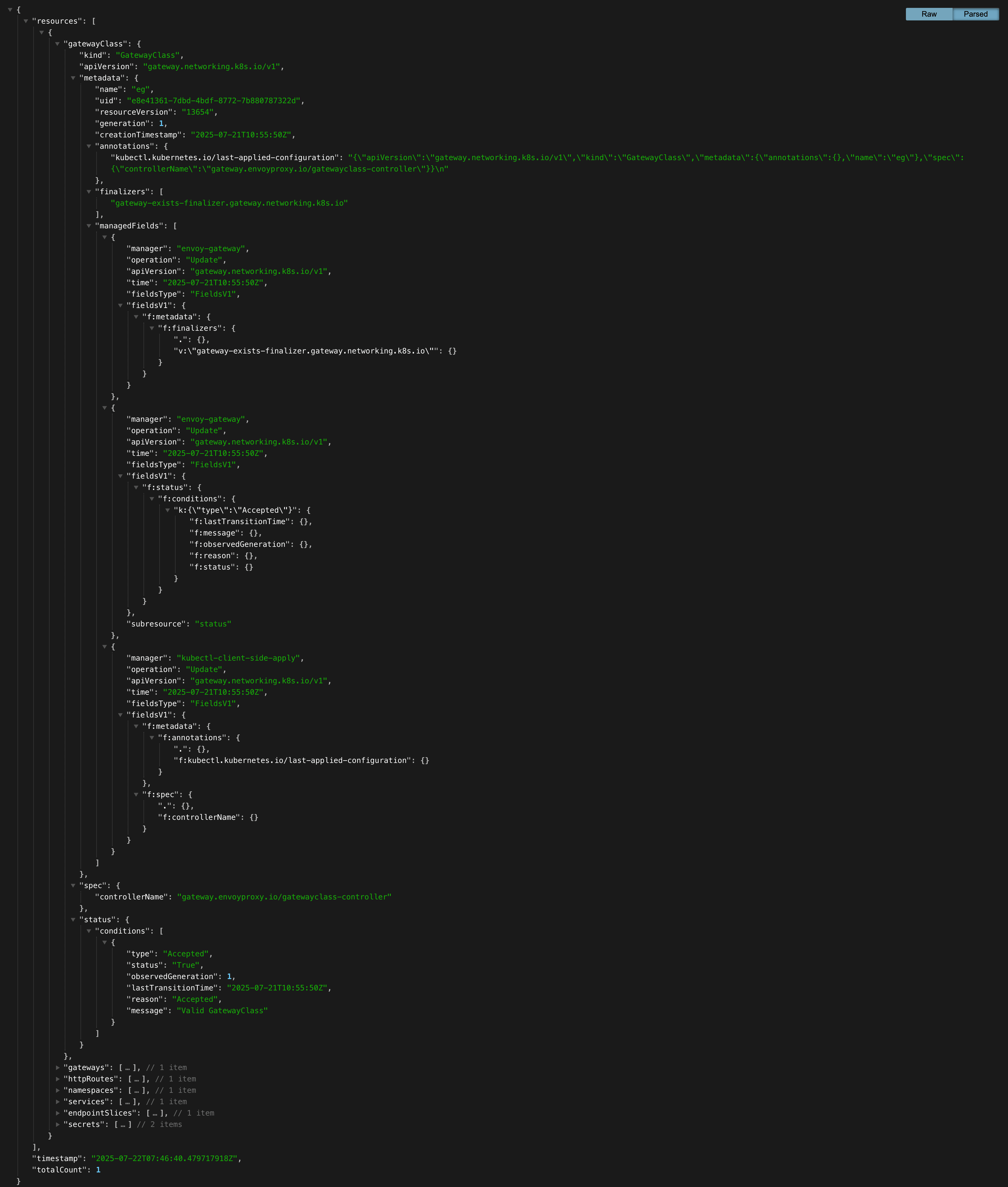 Complete Configuration Dump